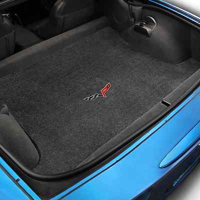 C6 Corvette Lloyd Mats Custom-Fit Carpeted Floor Mats Premium Luxury Car Floor Liners For Corvette C6 Coupe 2005-2013 Cargo Mat, Charcoal Carpet Mats, Floor Mats Luxury Car Mats