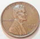 1938 D Lincoln Wheat Cent / Penny  *XF - EXTREMELY FINE*  *FREE SHIPPING*
