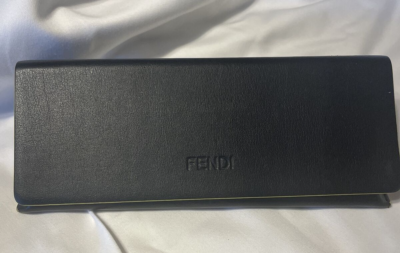 FENDI Triangular Medium Empty Sunglasses Eyeglasses Case  display picture 1