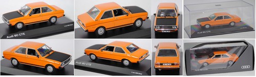 Minichamps A5-5803 Audi 80 GTE (1. Gen., B1, Type 80) Cadixorange 1:43 - Photo 1/1