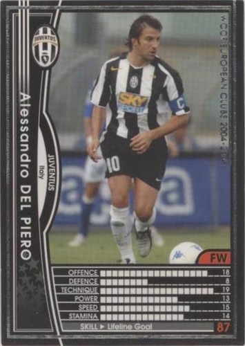 Panini WCCF Football WCCF/2004-2005-142/224 N Giampiero PINZI