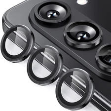 For Samsung Galaxy Z Fold7 6 Fold5 Tempered Glass Camera Protector Metal Ring