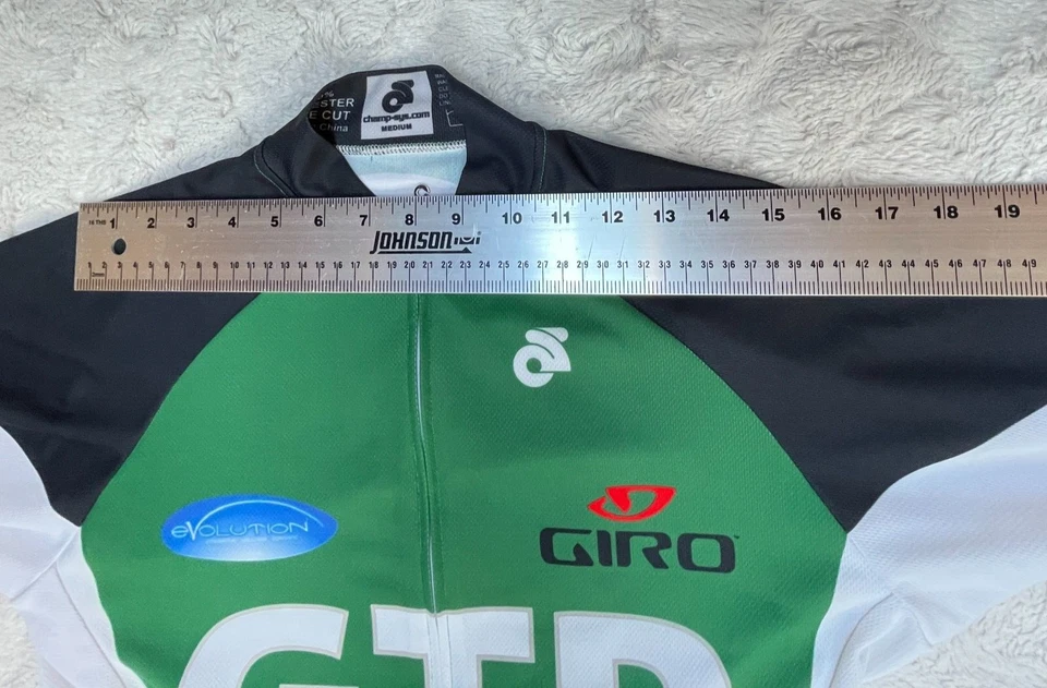 Camiseta deportiva de ciclismo Champion Systems Race Cut GTR Giro manga corta mediana con cremallera Foto 4 de 4