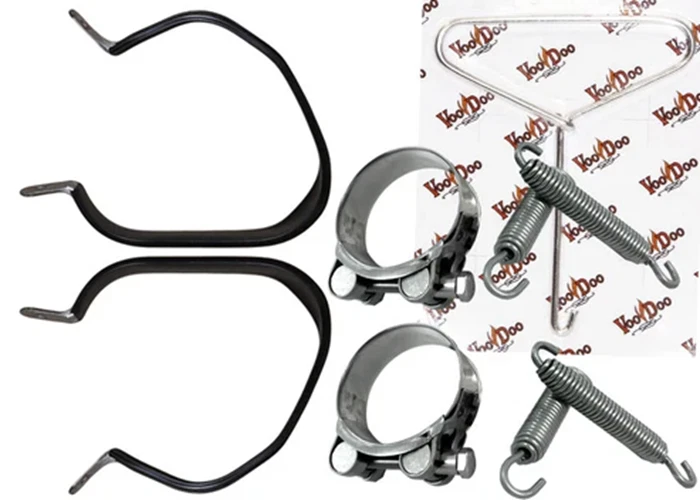 Suzuki GSXR HAYABUSA 08 - 2020 DOBLE DESLIZAMIENTO escape con tubos medios vudú nuevo EE. UU. Foto 4 de 4