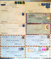 Waterman Steamship Corporation Mobile, AL 1950 Business History Airmail Covers