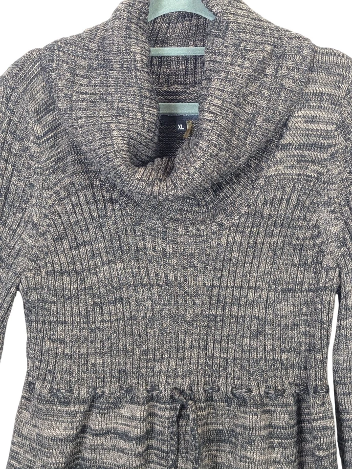 Vestido Suéter Ellen Tracy Mujer Talla XL Manga Larga Tejido Acanalado Acogedor Oficina Foto 2 de 4