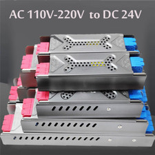 DC24V 60W-400W Adapter Power Supply LED Driver Ultra Thin Transformer Converter
