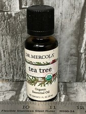 Dr. Mercola tea tree organic essentail oil 1fl oz 30 ml New Free Shipping