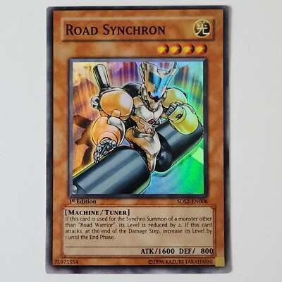 Road Synchron - 5DS2-EN006 - NM/VLP - Super Rare - 1st ed - Yugioh
