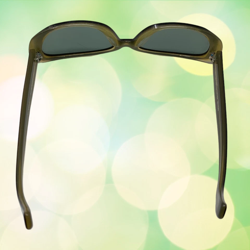 Gafas de sol vintage Y2K AK Anne Klein negro y oliva ojo de gato AK5102 K5137/20 Foto 4 de 4