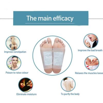 Ginger Detox Foot Pads Patch Healthy Herbal Cleansing Detox Pad