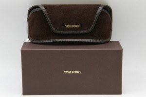 NEW-TOM-FORD-SUNGLASSES-EYEGLASSES-OPTICAL-SOFT-MEDIUM-BROWN-CASE-CASE