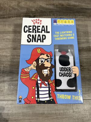 Lucky Eggs Cereal Snap Throwing Game-2023 Toy Fair Exclusive Promo