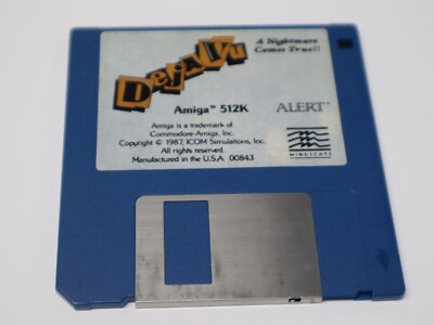 Deja Vu (Amiga, 1988) 3.5'' Floppy Disk