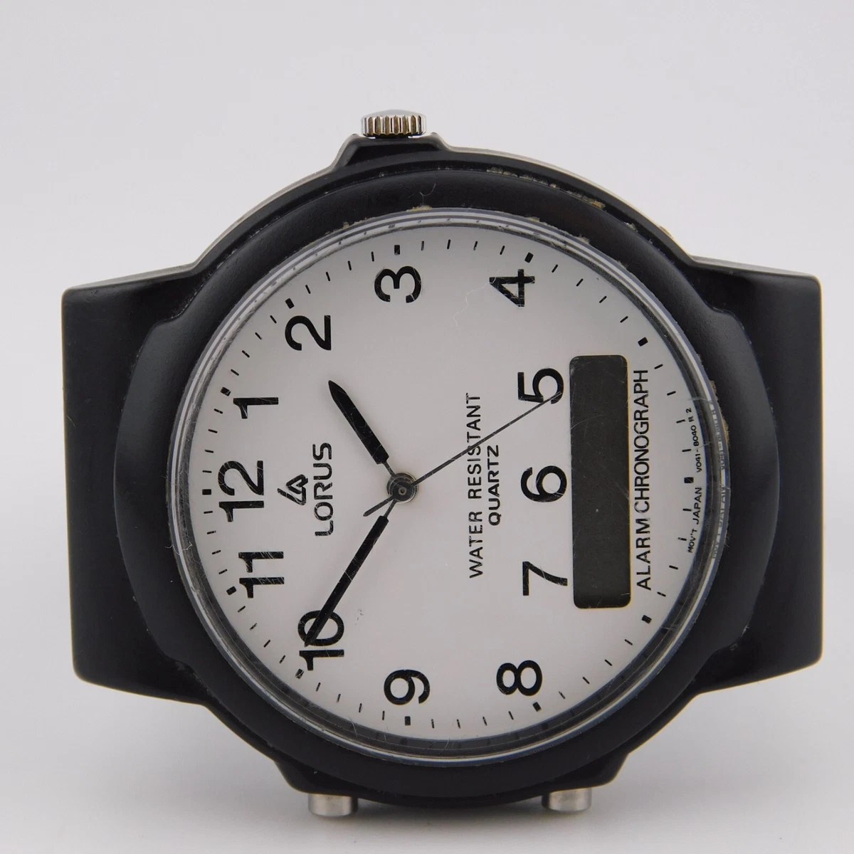 Lorus Heren Horloge Chronograaf Zwart | Lucardi-NL