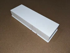 White HDPE Starboard Marine Grade Plastic DROP CUT 9" x 3" x 1-3/8" Thick[2.26B]