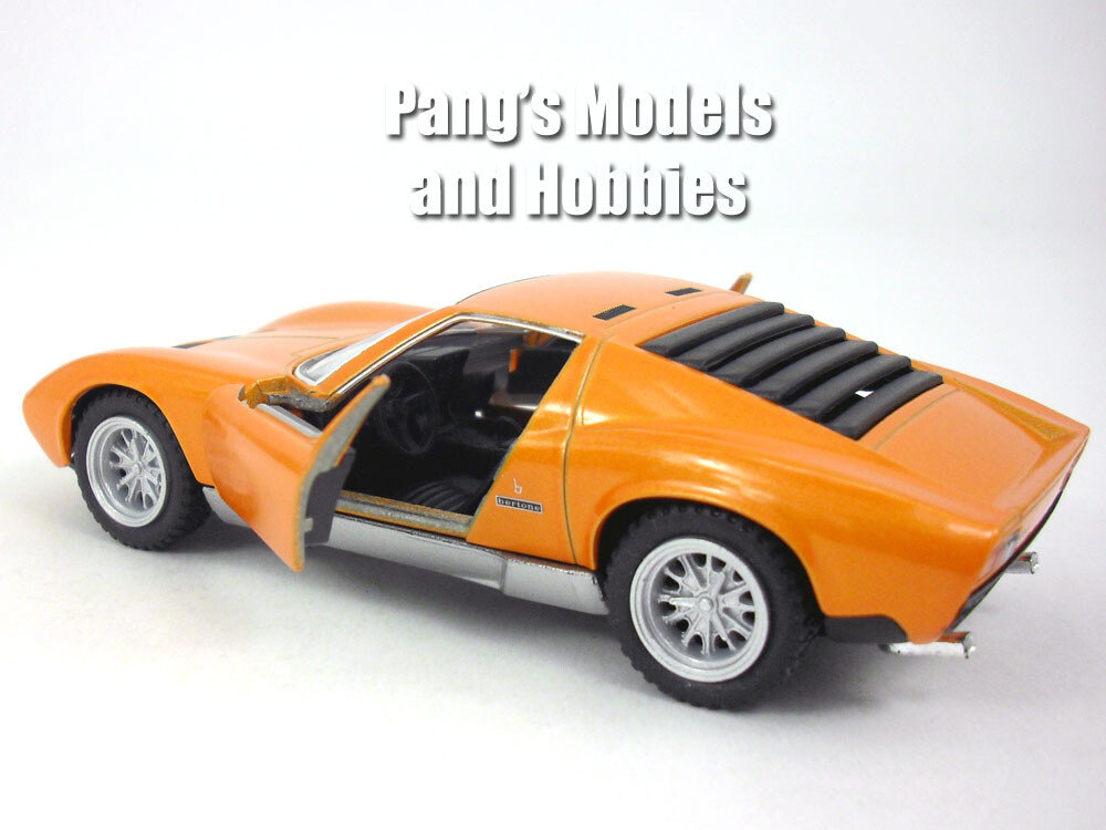 5 inch Lamborghini Miura P400 1/34 Scale Diecast Model by