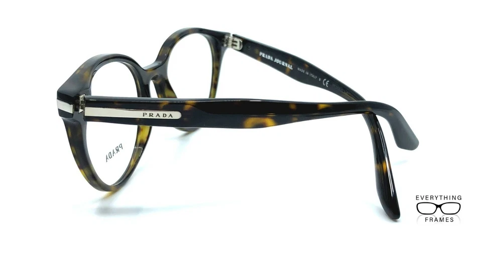 Gafas Prada PR07T 2AU-1O1 Tortuga Nuevas Auténticas 50 Foto 2 de 4