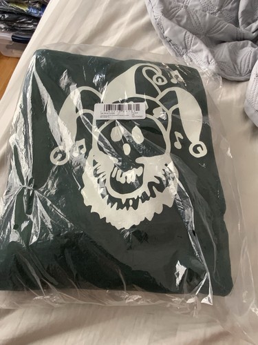 GRATEFUL DEAD “THE MUSIC NEVER STOPPED” F GREEN HOODIE IN 3XL. MINT & SEALED. - 第 4/5 張圖片
