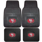 NFL San Francisco 49ers Car Truck Rubber Vinyl Heavy Duty All Weather Floor Mats