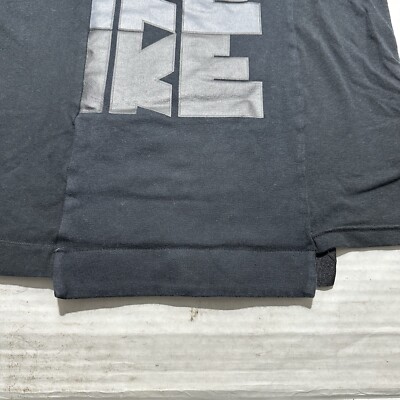 Nike X Sacai Short Sleeve Black T-Shirt Mens Size XS Rare Patch 