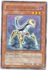 Ally of Justice Core Destroyer - TSHD-EN037 - Rare - 1st Edition Near Mint,