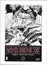 REDNECK #1 [2017 NM-] SKETCH COVER STYLE!  'C2E2' CONVENTION VARIANT