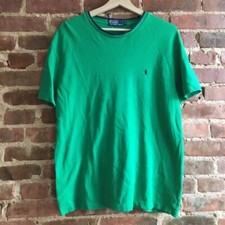 Polo Ralph Lauren Collarless Polo Kelly Green Size Medium