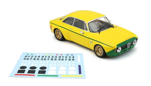 BRM142Y 1/24 Alfa Romeo Giulia GTA 1300 Junior gelb / grün