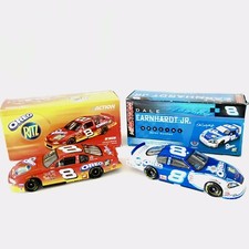 Pair of Action Dale Earnhardt Jr Oreo Ritz Monte Carlo SS 1:24 Red Blue Diecast