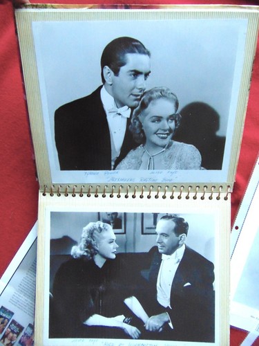 ALICE FAYE BOOK OF MEMORABILIA ~ 2 STUDIO ORIGINAL 8 X 10 PHOTOS ~ 35 PAGES - Picture 2 of 6