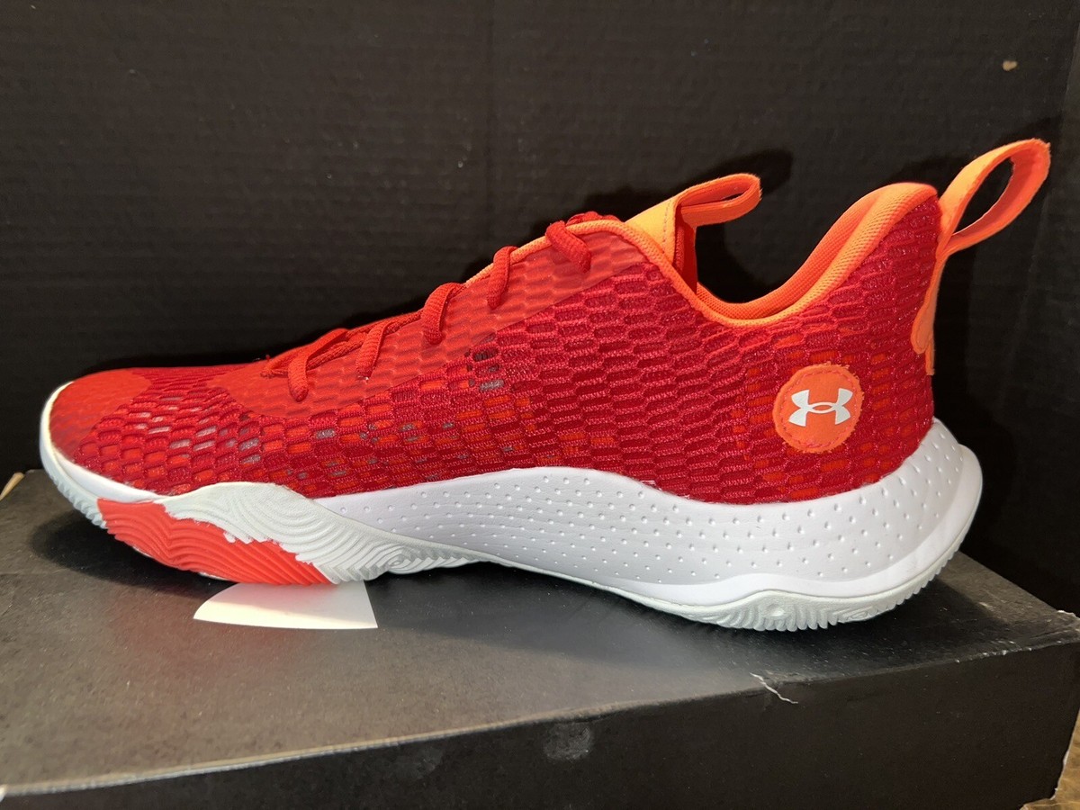 UNDER ARMOUR TB SPAWN 3 BASKETBALL SHOES RED 3023738-600 | eBay display picture 3