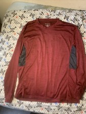 Real essentials, Long Sleeve Shirts T-Shirt Fishing Athletic Workout Hiking xl