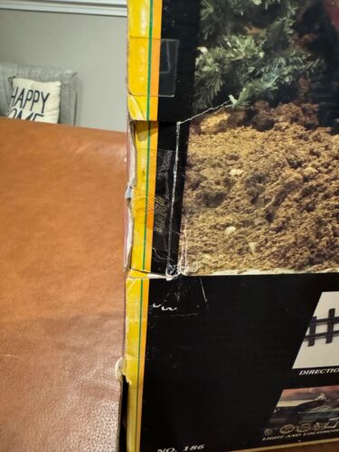 BRIGHT G SCALE GOLD RUSH EXPRESS #186 MODEL TRAIN SET IN BOX - Pre owned Nontest - Picture 9 of 9