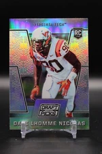 Dadi Lhomme Nicolas, Virginia Tech, 2016 Collegiate Draft Picks, Silver RC, #211