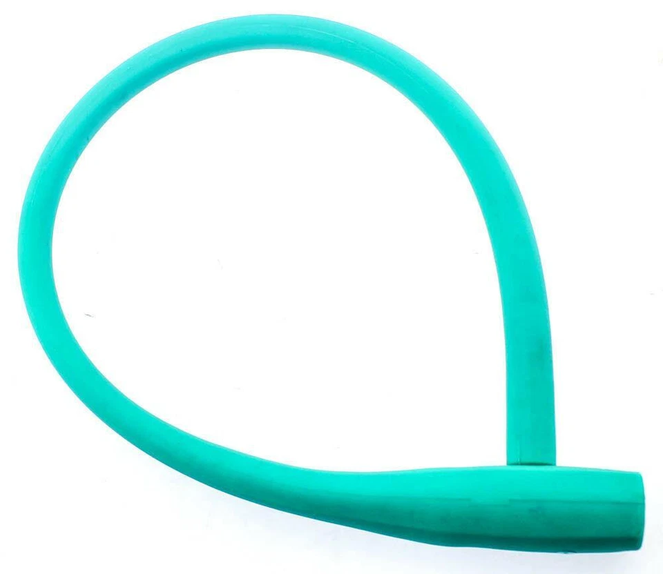 Knog Kransky 880mm Cable Bike Lock With Bracket Turquoise Silicone Steel New - Image 3 of 4