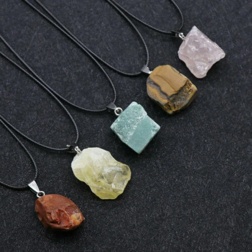 Crystal Quartz Stone Fashion Necklaces & Pendants