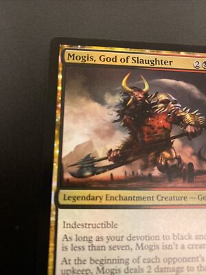 FOIL Mogis, God of Slaughter MTG Born Of The Gods Mythic 151/165