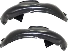 New Front Driver & Passenger Fender Liner Set Rear Section For 10-14 VW Golf GTI