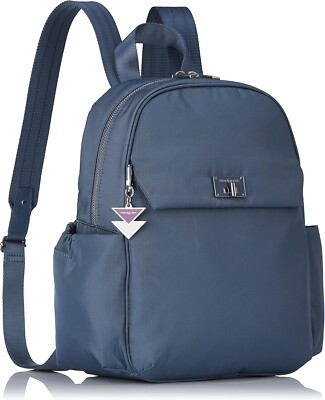 NEW HEDGREN LIBRA BALANCED RFID BLOCKING MEDIUM BACKPACK BALTIC BLUE