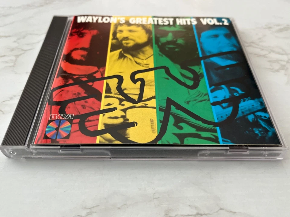 Waylon Jennings Greatest Hits Vol. 2 CD TARGET ERA! JAPAN RCA PCD1-5325 RARE OOP - Image 4 of 4