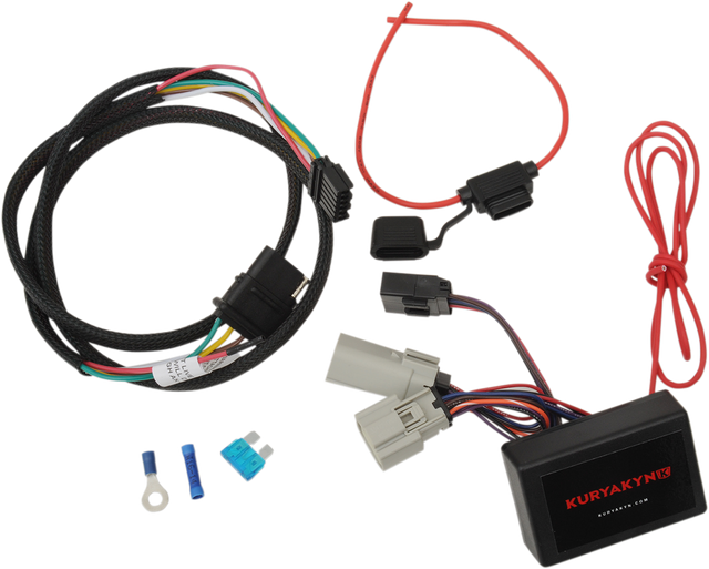 Kuryakyn 4Wire Trailer Wiring Harness 2014+ Harley Tri Glide