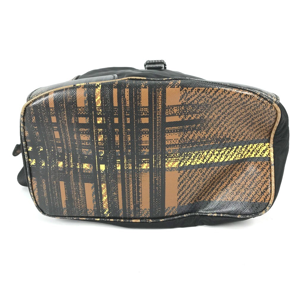 正規品】PRADA プラダ リュック チェック 1BZ038 三角ロゴ