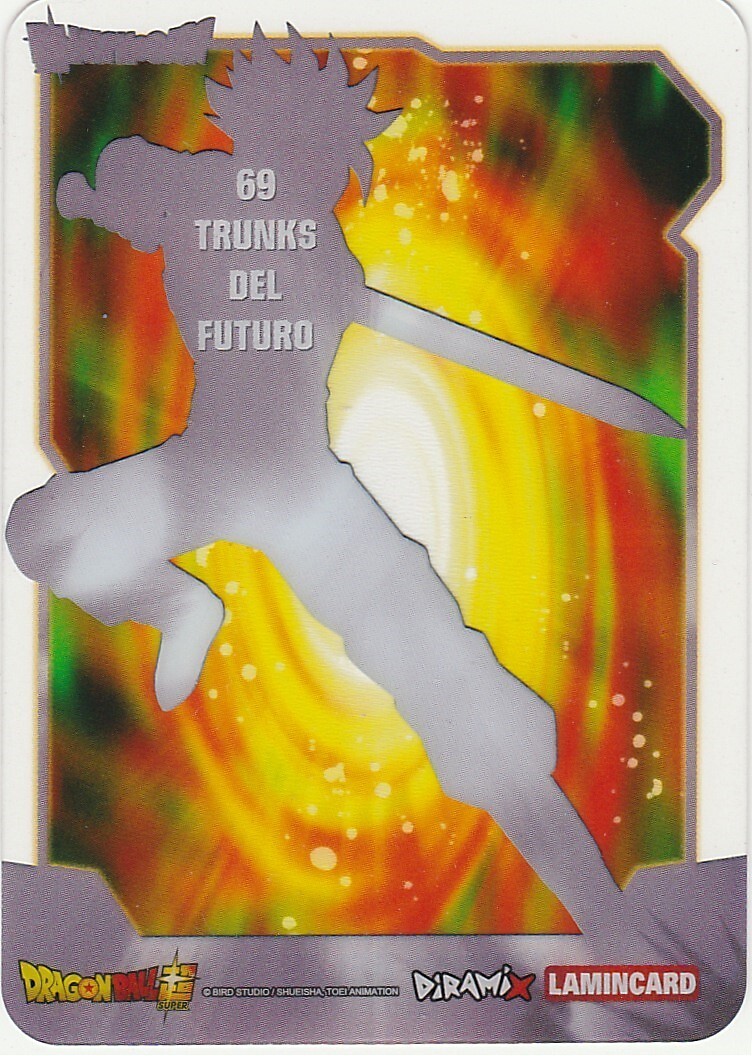 Lamincards Dragon Ball S Platinum FX TRUNKS OF THE FUTURE N