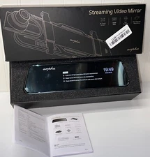 Arpha  E22 Touch Screen Mirror Dash Cam w/Real Time Video Streaming - 10” NEW