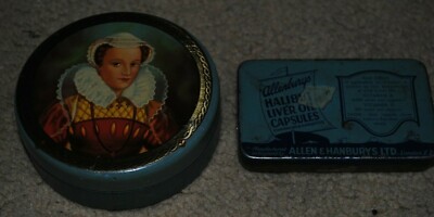 Zwei Vintage Dosen (Ref. CB)