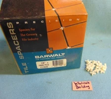 BARWALT 1/8" PRECISION TILE SPACERS, 11020 **BOX OF 1500**