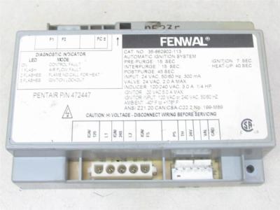 FENWAL 35-662902-113 Automatic Ignition System Pentair 472447