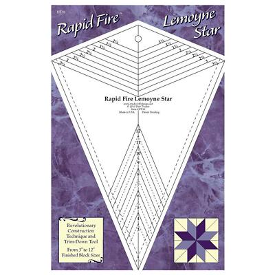 Rapid Fire LeMoyne Star Ruler by Studio 180 Design