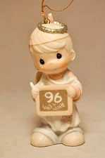 Precious Moments: Peace On Earth... Anyway - 183369 - Holiday Ornament